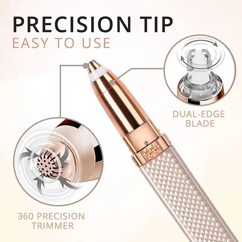 2 In 1 Facial Epilator, New Electric Eyebrow Trimmer, Portable Hair Remover, Painless Shaver for Women Bod, Facial Eyebrow Trimmer, USB Rechargeable Hair Shaving Device 2 In 1 Facial Epilator, New Electric Eyebrow Trimmer, Portable Hair Remover, Painless Shaver for Women Bod, Facial Eyebrow Trimmer, USB Rechargeable Hair Shaving Device